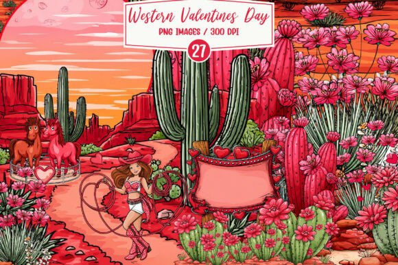 Download Watercolor Western Valentine Clipart - Water Collection