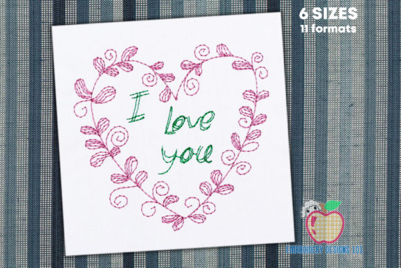 Download Heart in Zen Art Doodle Quick Stitch - Quick stitch Collection