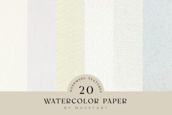 Download High Scanned 20 JPG Watercolor Texture B - Water Collection
