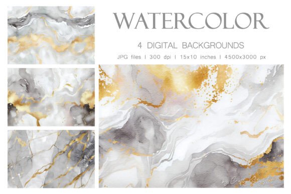 Download Marble Watercolor Texture Backgrounds - Water Collection
