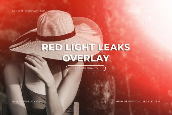 Download Red Light Leaks Overlay - Premium Resources